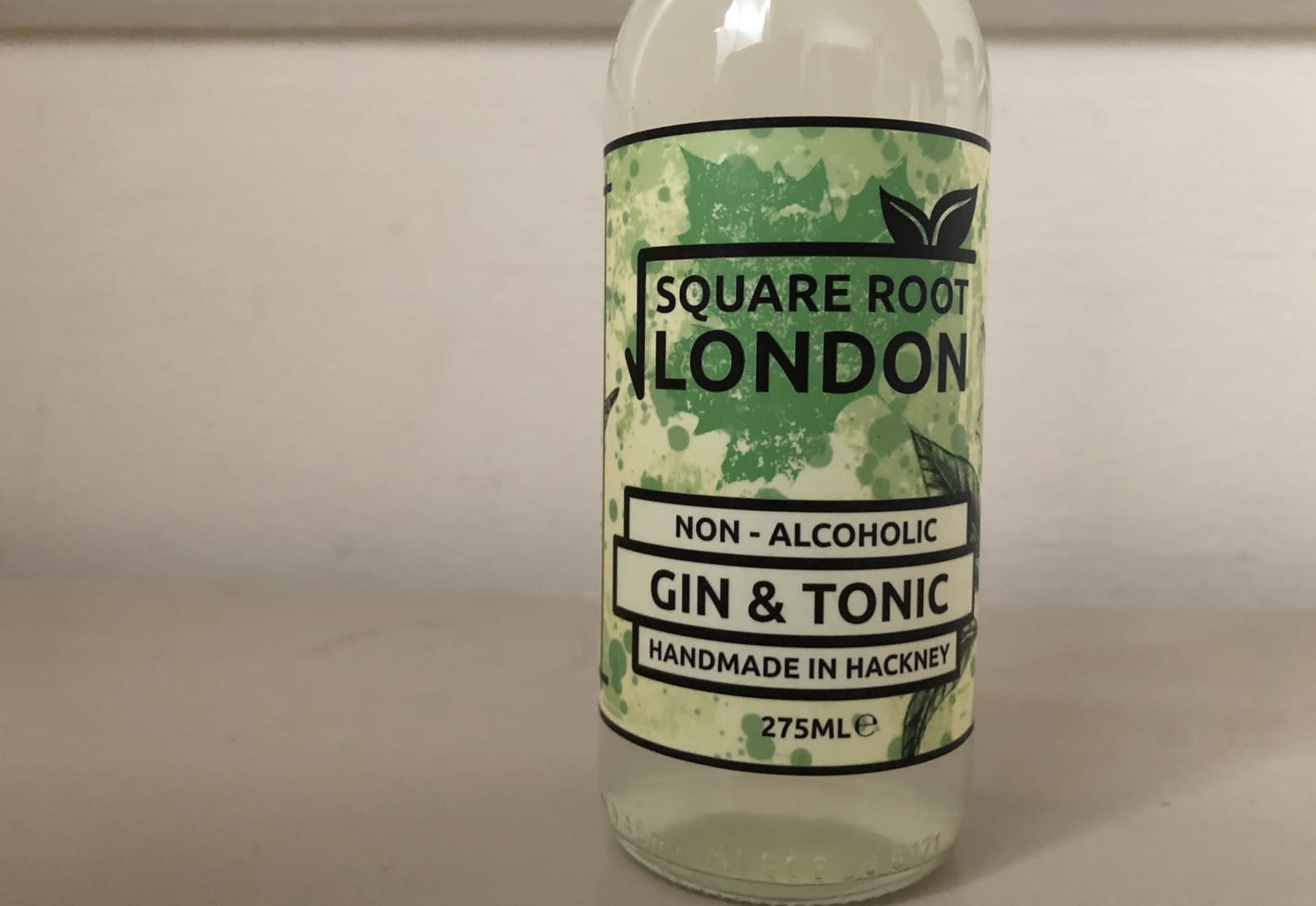 Square Root Non-Alcoholic Gin and Tonic