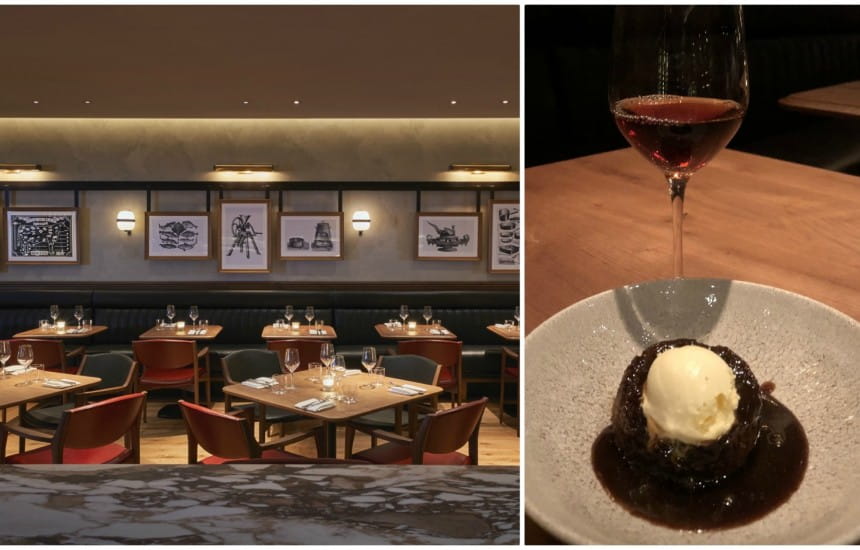 Sticky toffee pudding and 20 year old tawny port