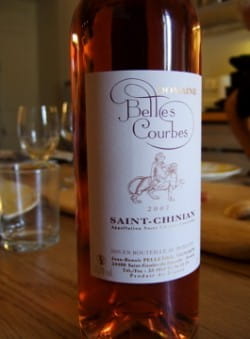 Cold roast veal with herbs and St Chinian rosé