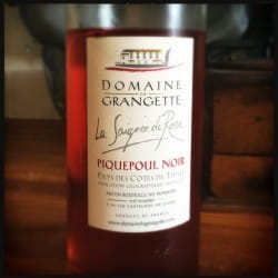 Off the shelf: Domaine Grangette La Saignée de Rose Piquepoul Noir 2012
