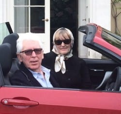 The joys of open-top motoring - and headscarves ...