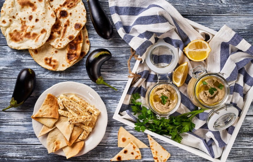 A Middle-Eastern inspired barbecue for eight