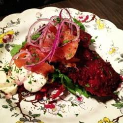 Beetroot latkes: the perfect recipe for Thanksgivukkah