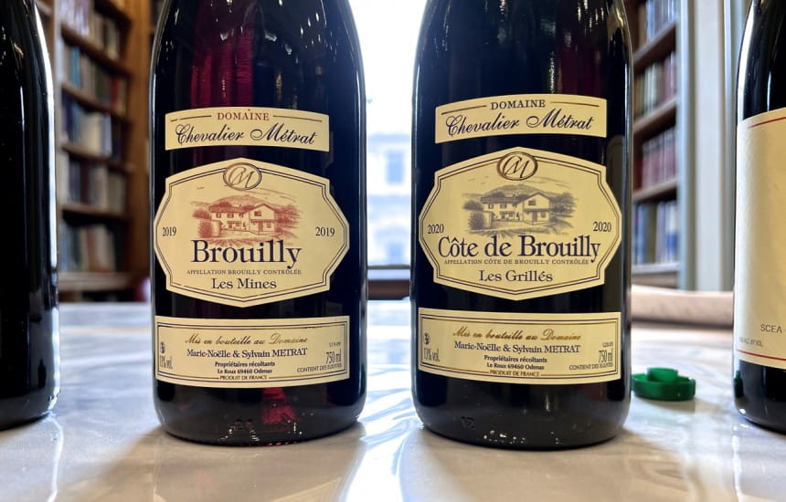 Drinks of the Month | Domaine Chevalier-Métrat Côte de Brouilly Les Grillés 2020