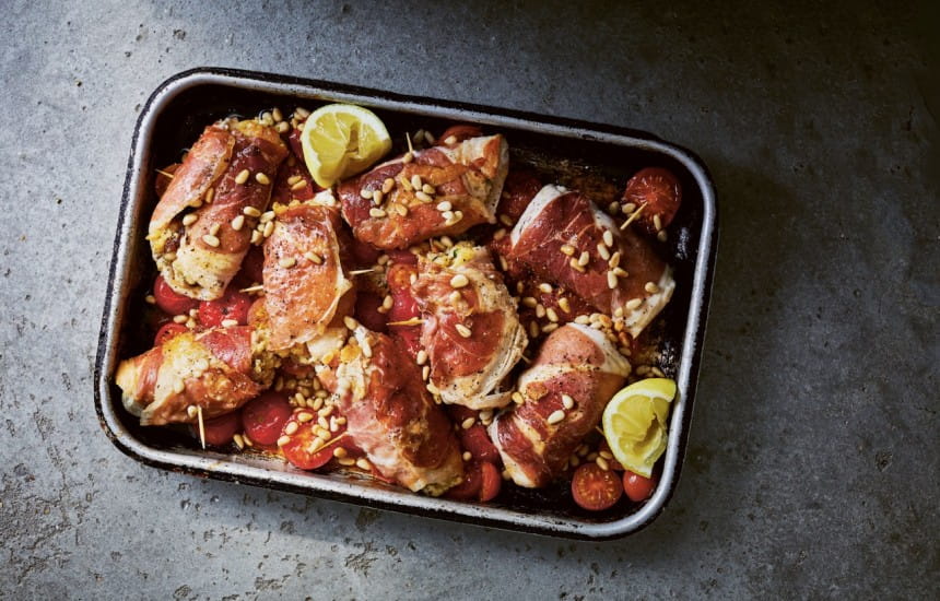 Claire Thomson’s One Pan Chicken Braciole