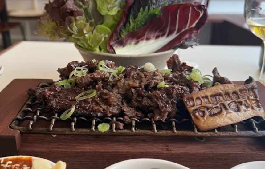 Korean Bulgogi and Mencia