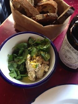 Sweet herring and mackerel rillettes with an aromatic Greek white