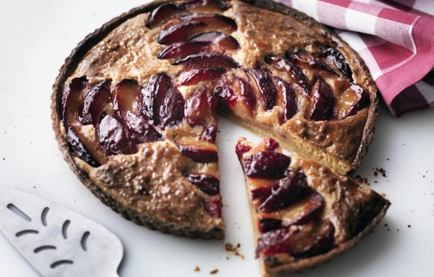 Plum and Frangipane Tart