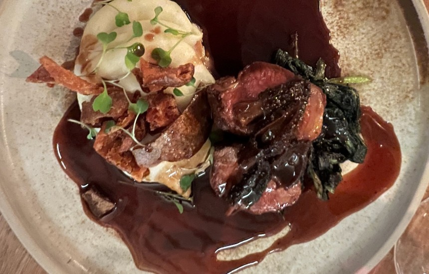 Roast lamb and unoaked grenache