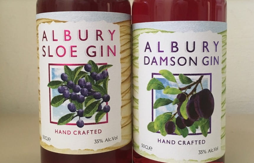 Gin of the month: Albury sloe and damson gins