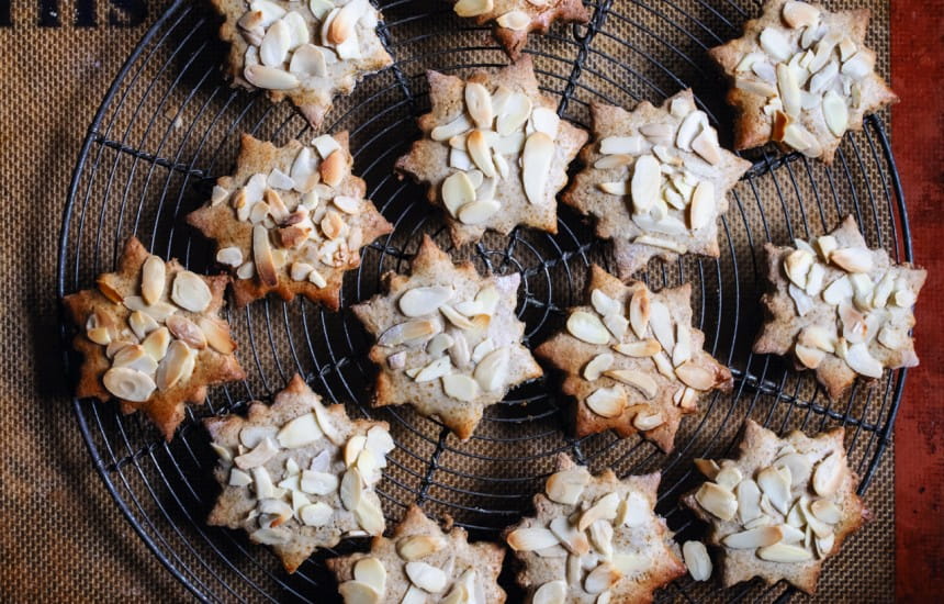 Spiced almond biscuits