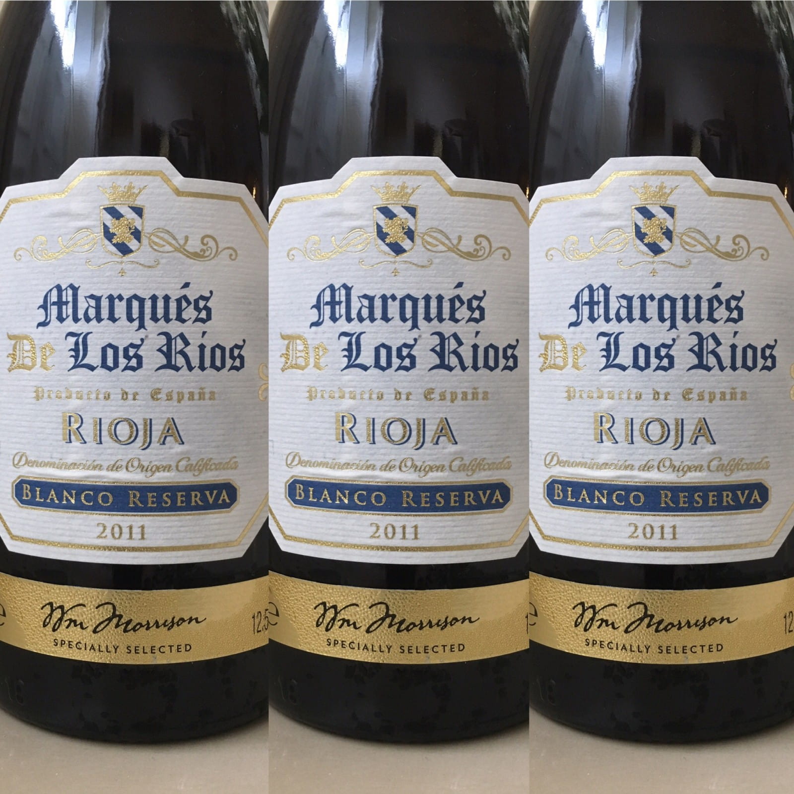  Morrisons The Best Marques de Los Rios Rioja Blanco Reserva 2011