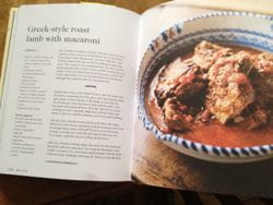 greek style lamb with macaroni