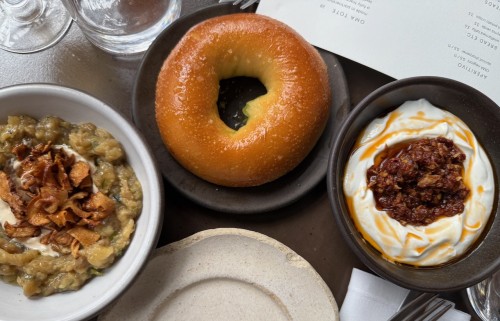 Greek dips at Oma 